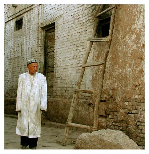 Kashgar_GuyNLadder